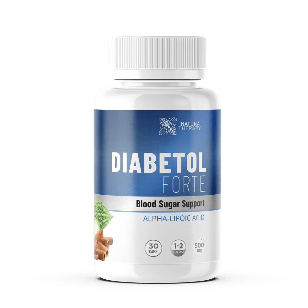 Diabetol Forte (30cps) - билкови капсули за диабет – кръвна захар | NaturaTherapy – натурални добавки от България