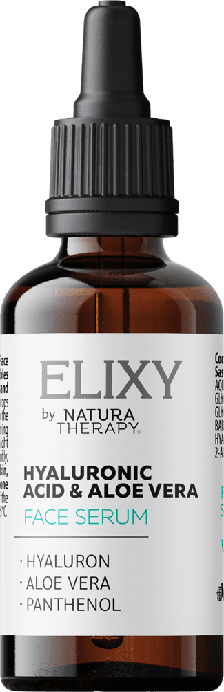 ELIXY Hyaluronic Acid & Aloe vera - хидратиращ серум за лице – колаген на прах | NaturaTherapy – натурални добавки от България